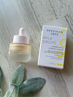 Beekman 1802 Milk Drops Ceramide Serum Goat Milk Prebiotic 0.5 fl oz / 15mL